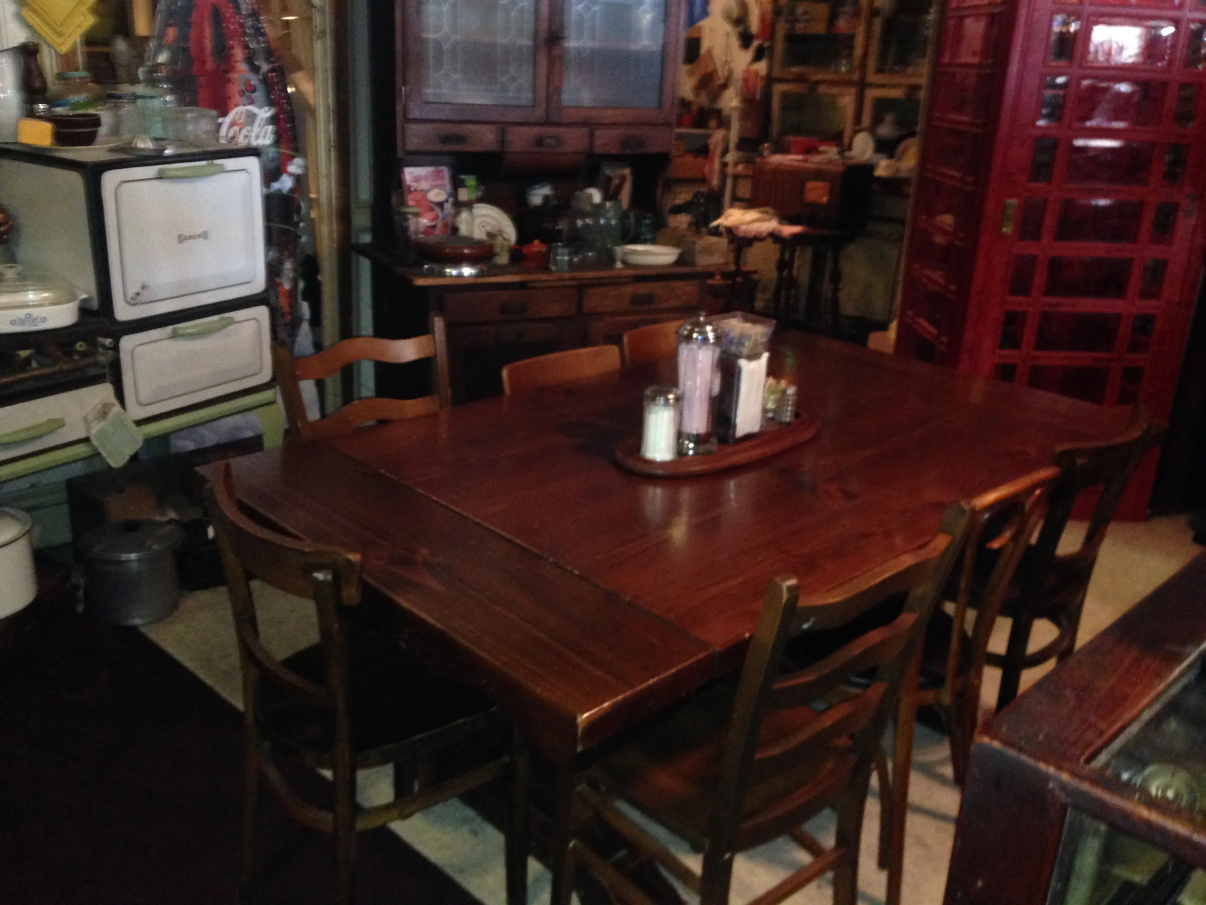 Nostalgia Antiques Bowie Texas Dining Table 1